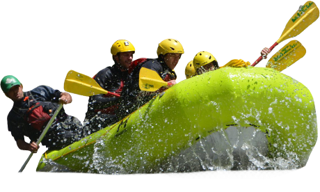 group whitewater rafting in Aspen