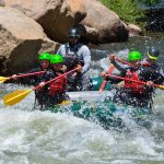 pine creek rafting in colorado
