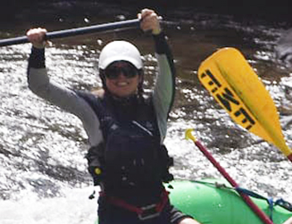 rafting guide vicky hugero
