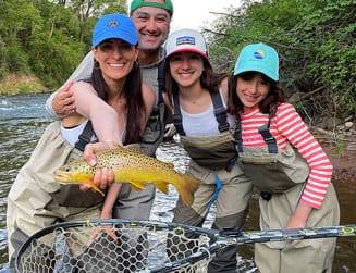 family fishing trip aspen