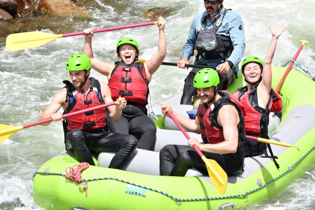 The Numbers - whitewater rafting in the aspen area