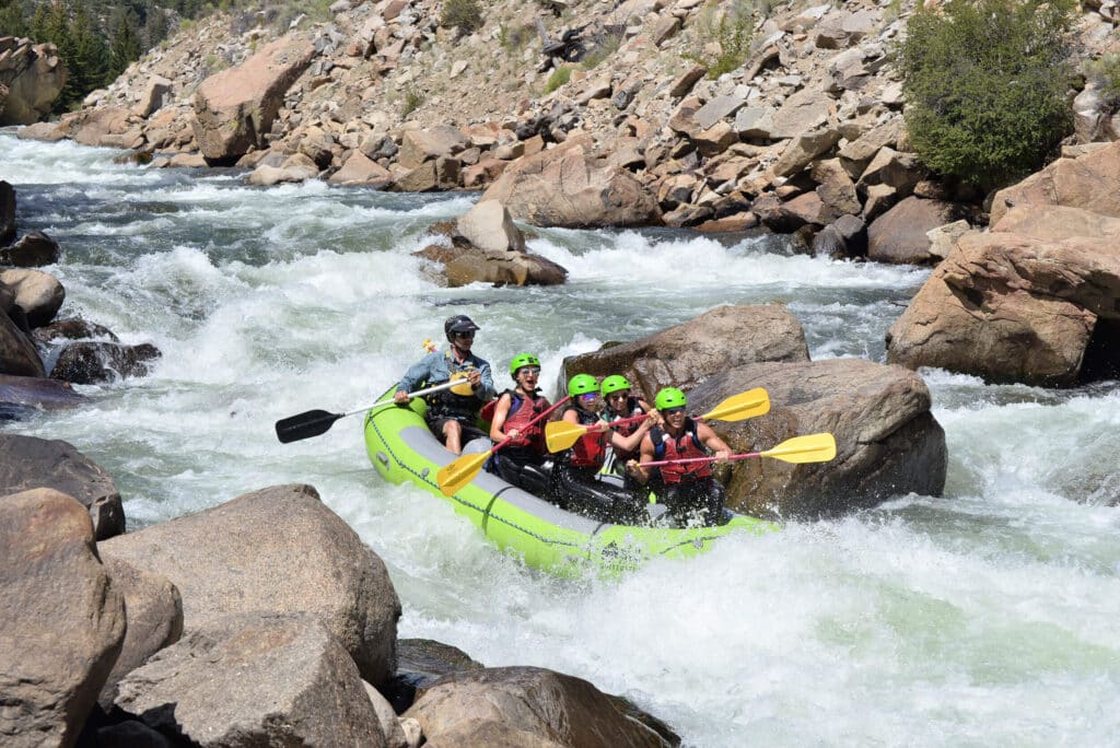 The Numbers - whitewater rafting in the